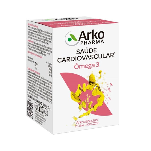 Arkopharma Arkocápsulas ÓMEGA 3 - 100 Cáps