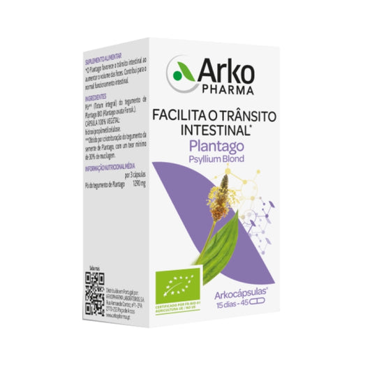 Arkopharma Arkocápsulas Plantago BIO 45 cáps