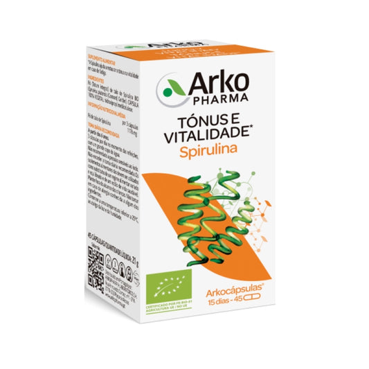 Arkopharma Arkocápsulas Spirulina 45 cáps