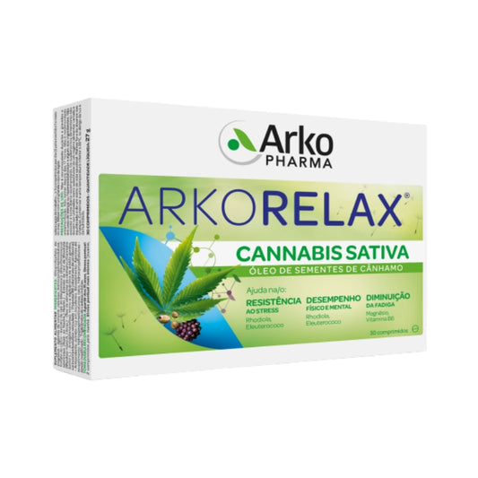 Arkopharma ARKORELAX CANNABIS SATIVA 30 comp.