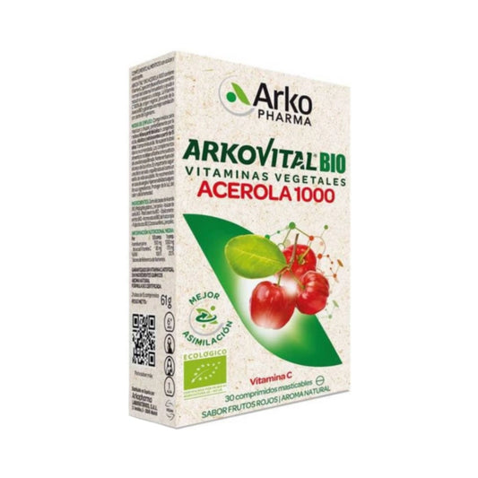 Arkopharma ARKOVITAL ACEROLA 1000 COMP X30
