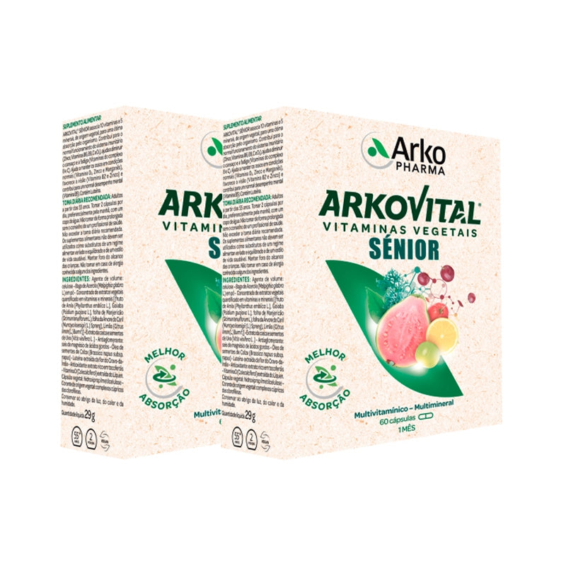 Arkopharma ARKOVITAL SÉNIOR CAPS 60X2 DESC 20% 2ª UNIDADE