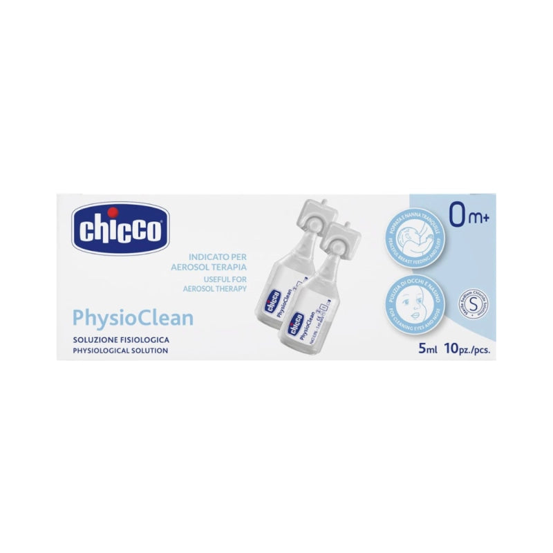 Chicco Solução Fisiológica PhysioClean – 10 PCS