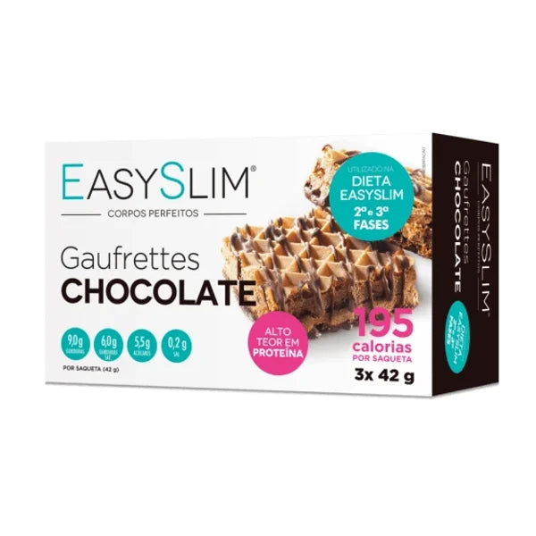 Farmodiética Easyslim Gaufrett Chocolate 42g x3