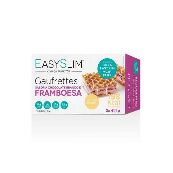Farmodiética Easyslim Gaufrett Chocol BR Framb 41,1g x3