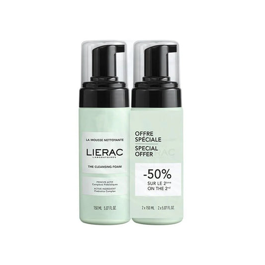 Lierac-Duo Espuma Limpeza 2X150ml