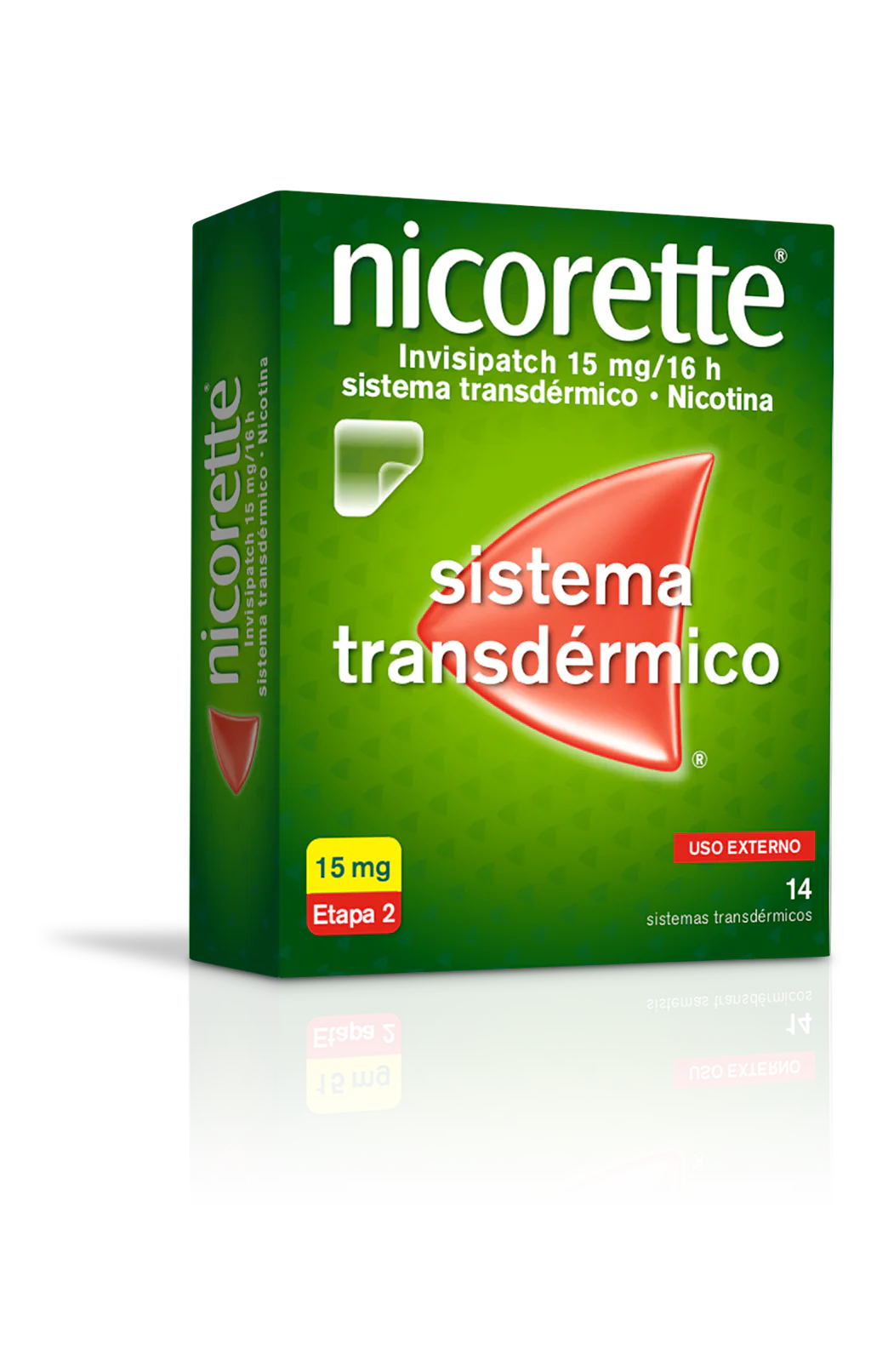 Kenvue NICORETTE® Invisipatch - 14 adesivos transdérmicos 15 mg/16h