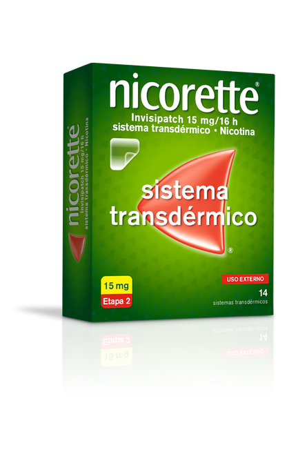 Kenvue NICORETTE® Invisipatch - 14 adesivos transdérmicos 15 mg/16h