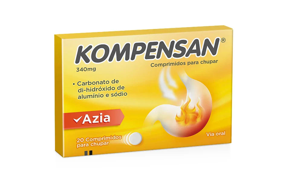 Kenvue KOMPENSAN® - 20 comprimidos para chupar