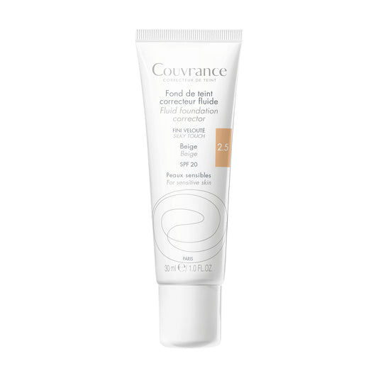 Eau Thermale Avène Avène Base Fluida com Proteção Solar SPF20 Cor Bege COUVRANCE