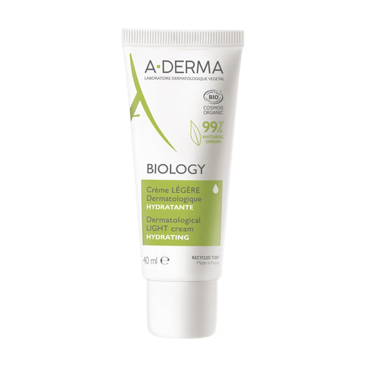 A-Derma AD BIOLOGY Cr Hidratante Ligeiro 40ml