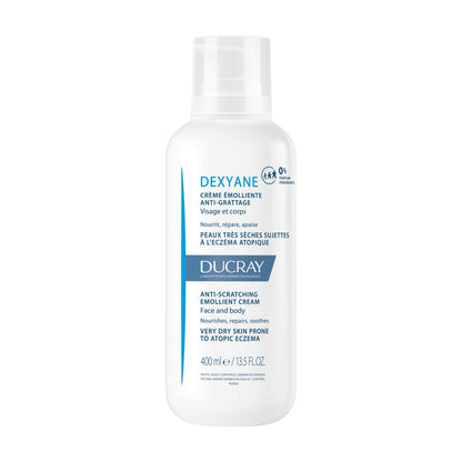 Ducray Creme Emoliente Antiprurido Dexyane, creme para pele muito seca e de tendência a eczema atópico
