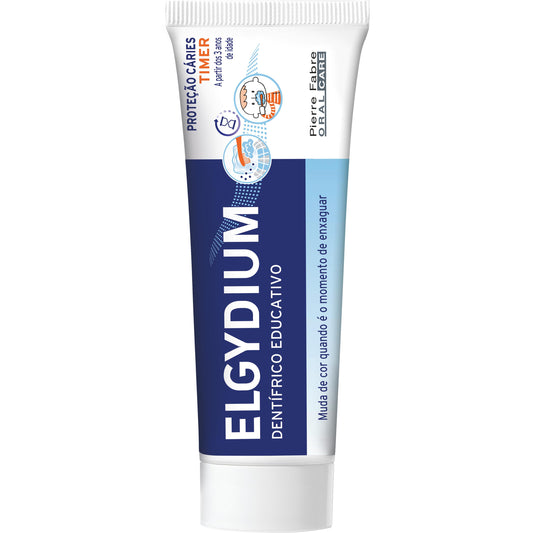 Oral Care Elgydium Kids Dentífrico Educativo Timer Prevenção Cáries Criança