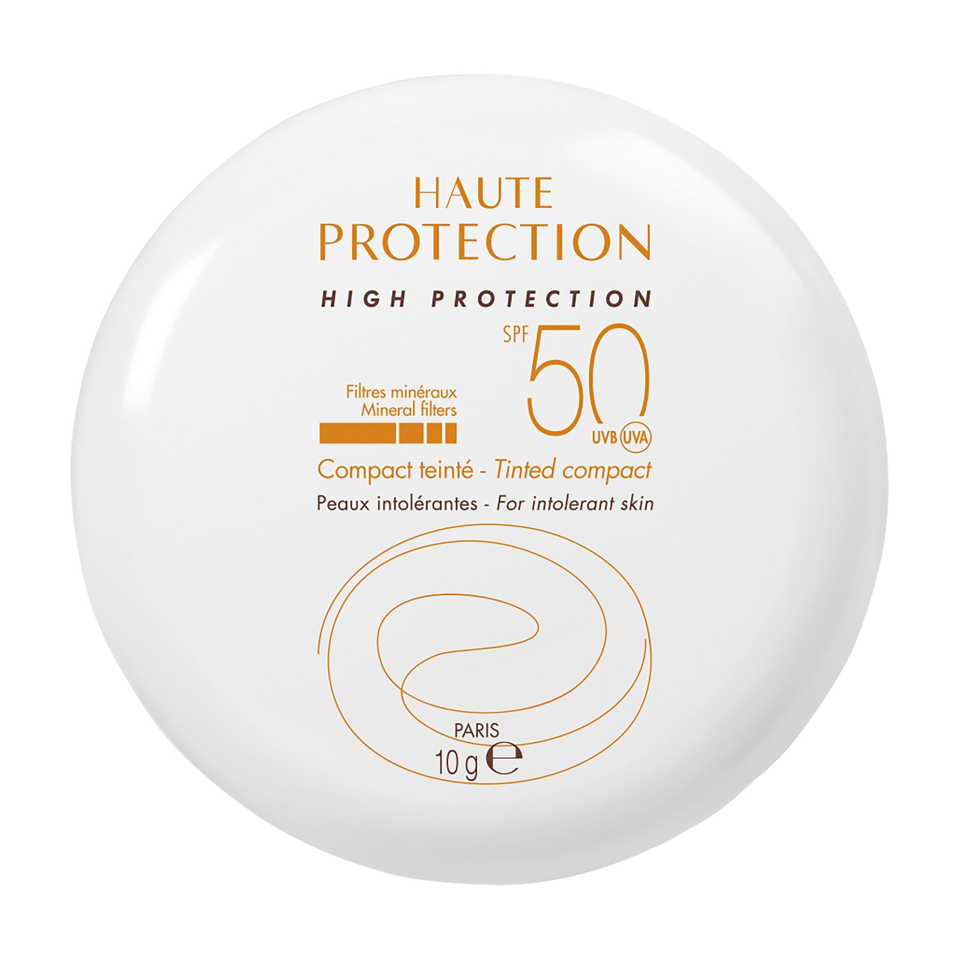 Eau Thermale Avène Avène Proteção Solar Compacto Com Cor Dourado  SPF 50+