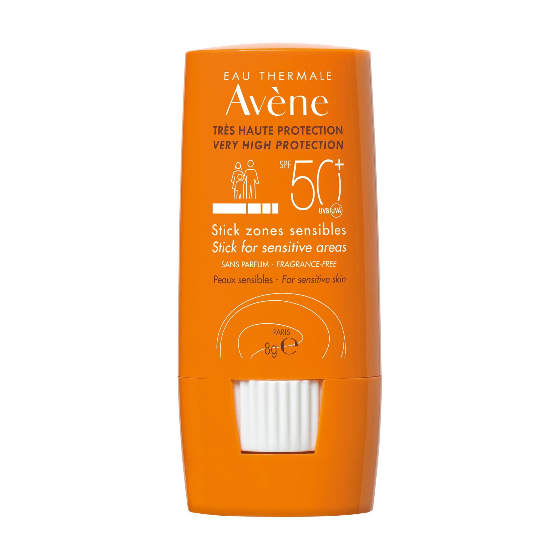 Eau Thermale Avène Avène Protetor Solar Stick Zonas Sensíveis SPF 50+ Pele Sensível