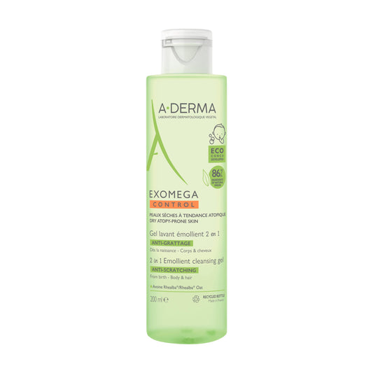 A-Derma AD EXOMEGA CONTROL Gel Corp/Cab ECO 200ml