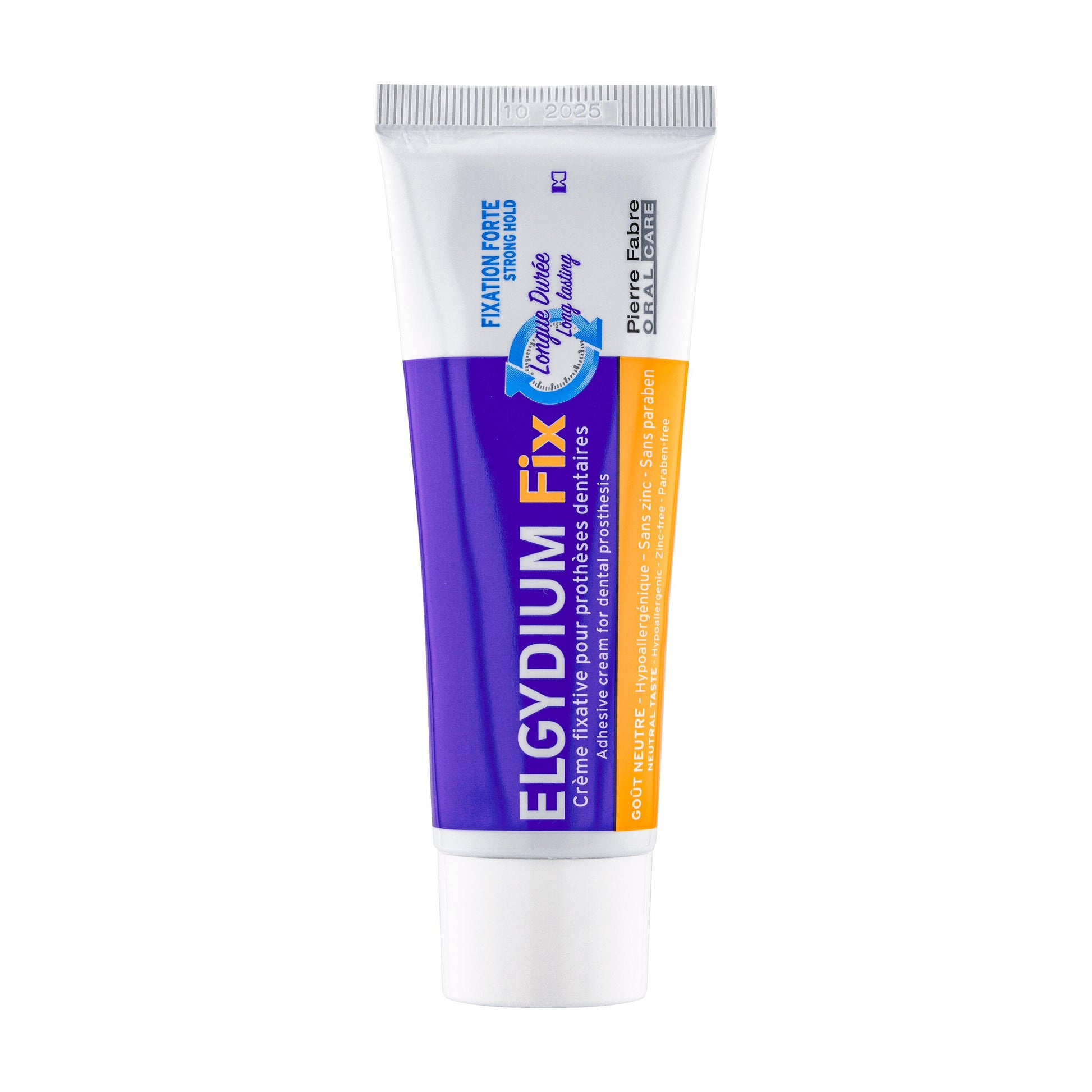 Oral Care Elgydium Fix Creme Fixativo Próteses Dentárias Forte