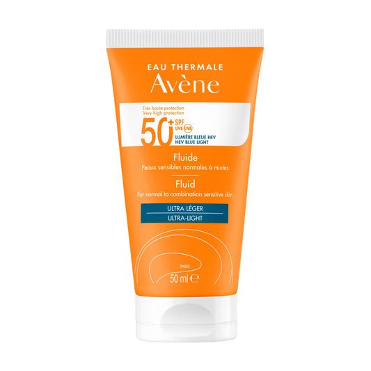 Eau Thermale Avène Avène Protetor Solar Rosto Fluído SPF 50+ Pele Normal e Mista