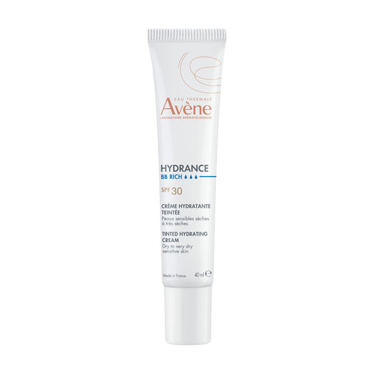 Eau Thermale Avène Avène BB com Cor Rico Hydrance SPF 30, pele desidratada seca a muito seca