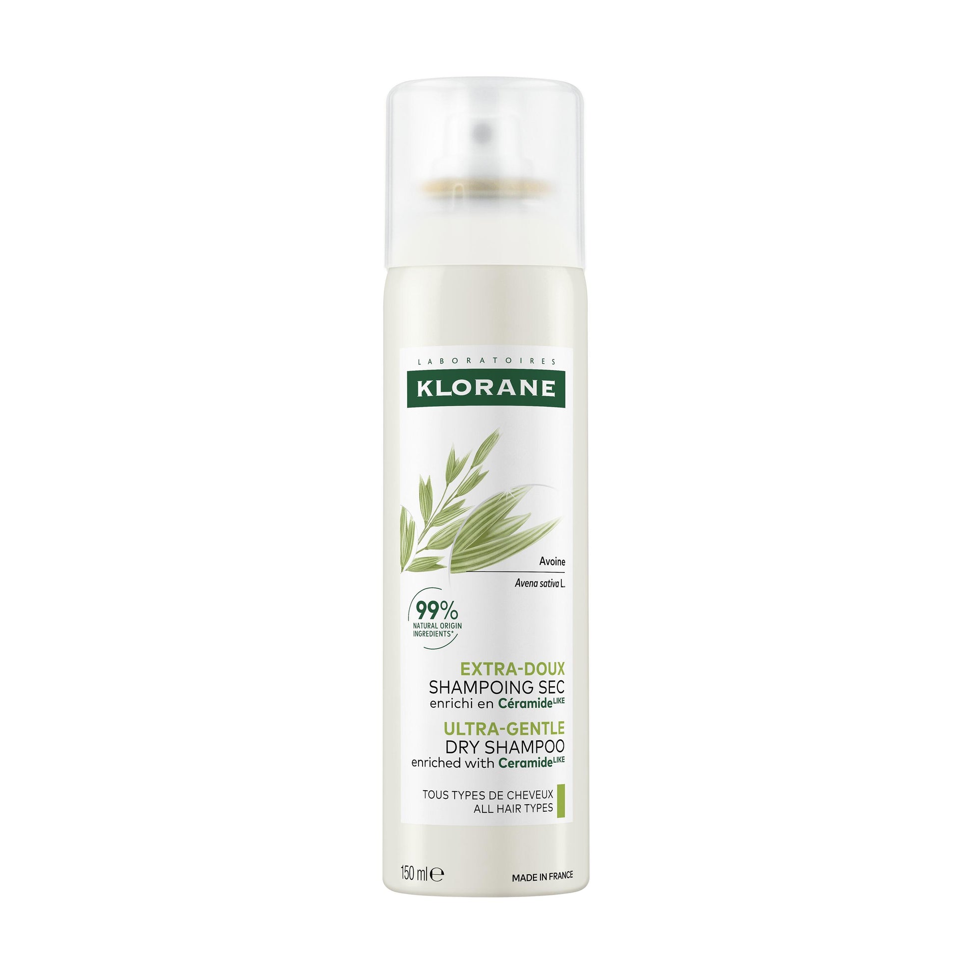 Klorane Champô Seco Extra suave AVEIA BIO