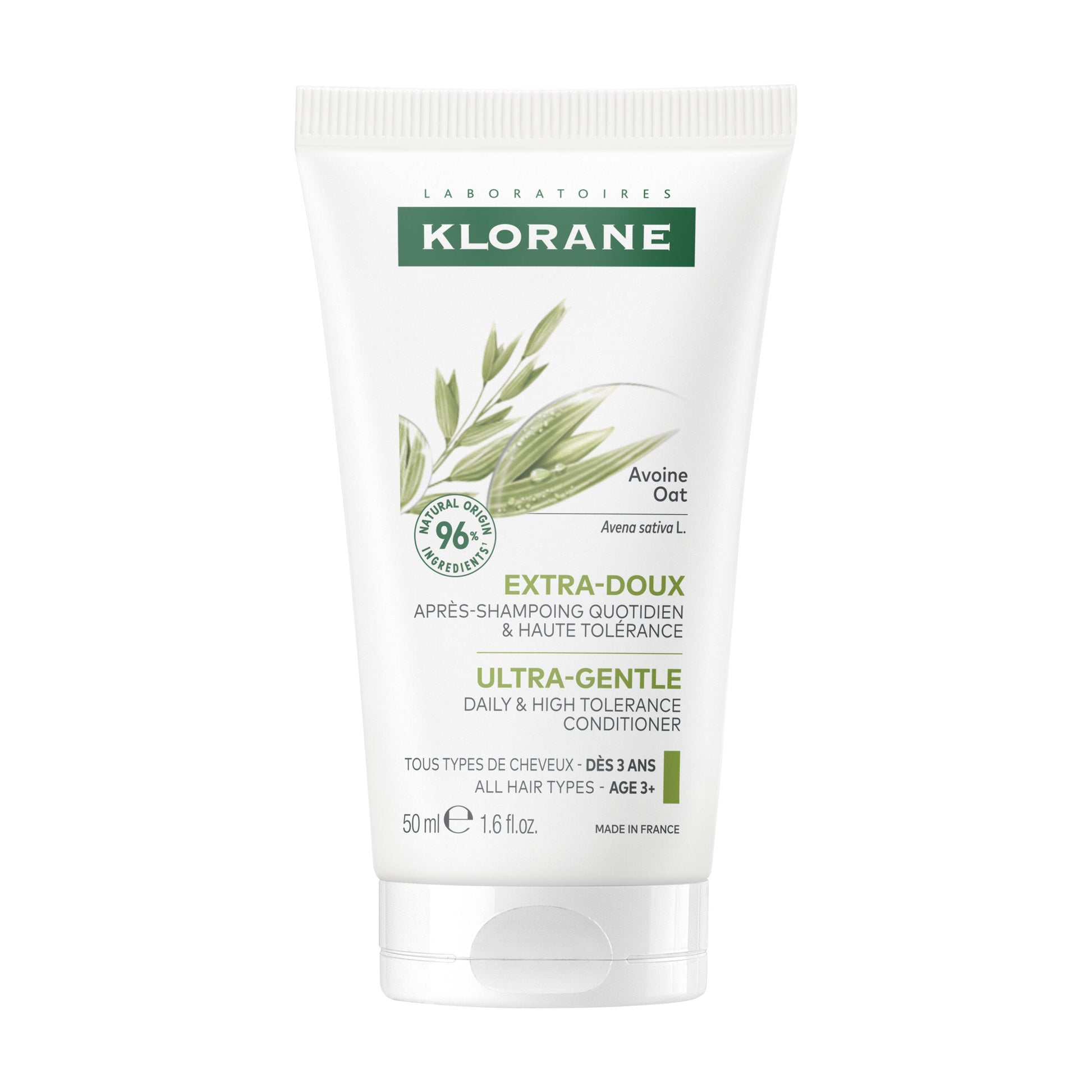 Klorane Condicionador Extra Suave Cabelo Normal AVEIA BIO