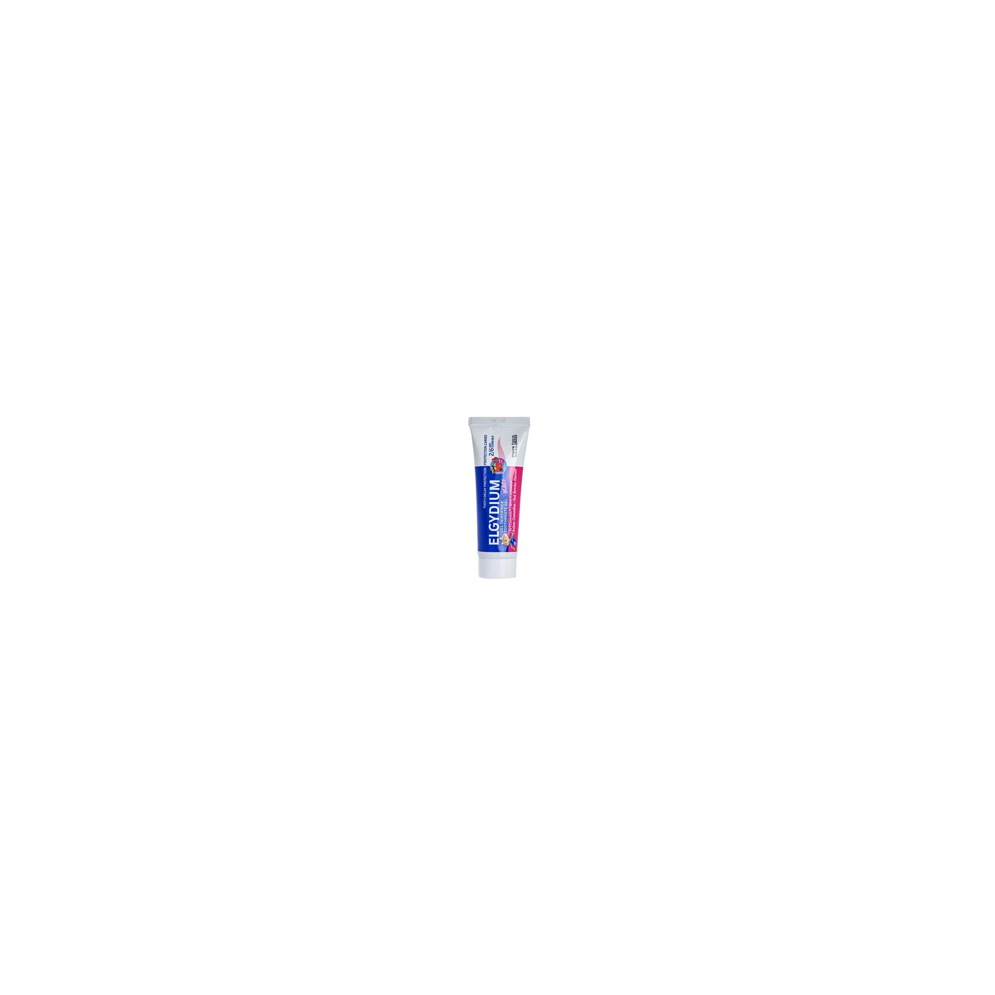 Oral Care Elgydium Gel Dentífrico Sabor Frutos Silvestres 3 a 6 anos Kids