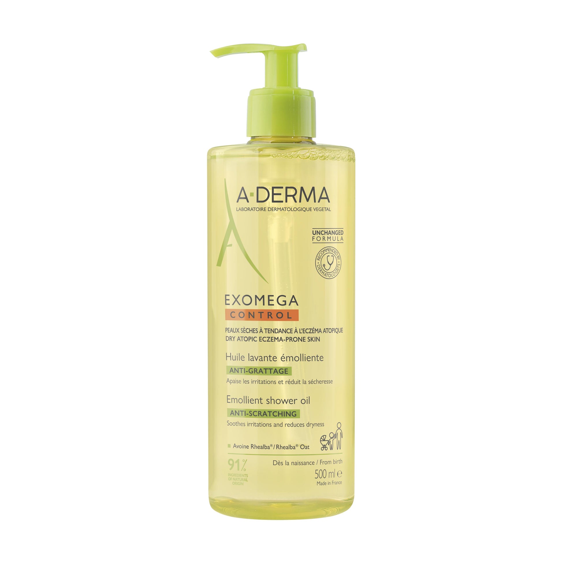 A-Derma AD EXOMEGA CONTROL Ol Duche ECO C/DOSEADOR 500ml