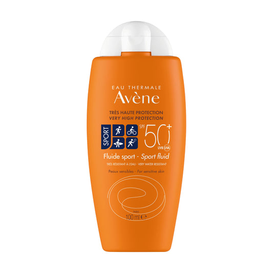 Eau Thermale Avène Avène Protetor Solar Corpo e Rosto Fluido SPF 50+ Pele Sensível Sport