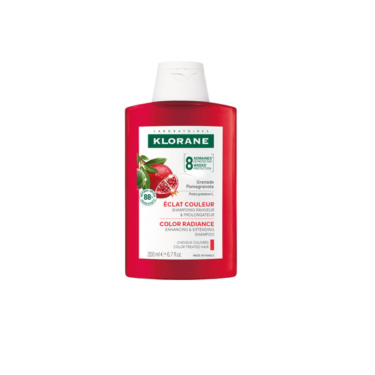 Klorane Romã Champô brilho cabelo pintado