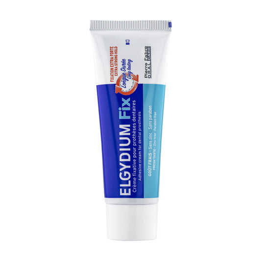 Oral Care Elgydium Fix Creme Fixativo Próteses Dentárias Extra Forte