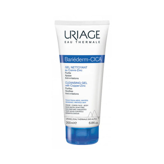 Uriage Bariéderm-Cica Gel de Limpeza