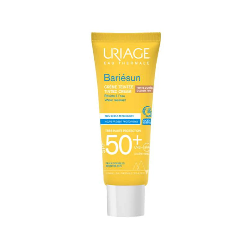 Uriage Bariésun Creme com Cor Dourado SPF50+