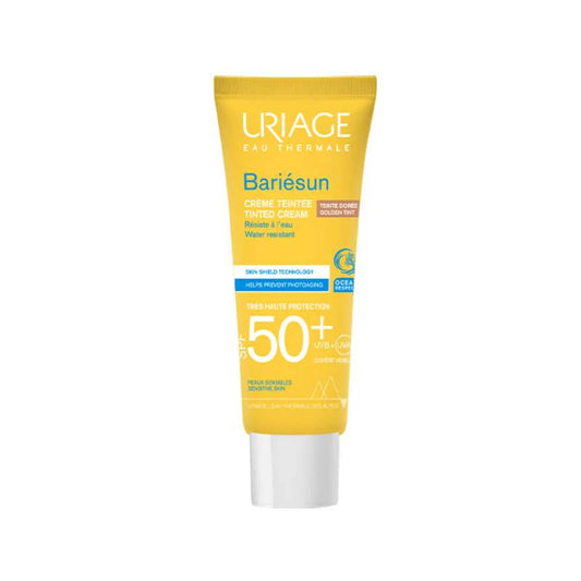 Uriage Bariésun Creme com Cor Dourado SPF50+